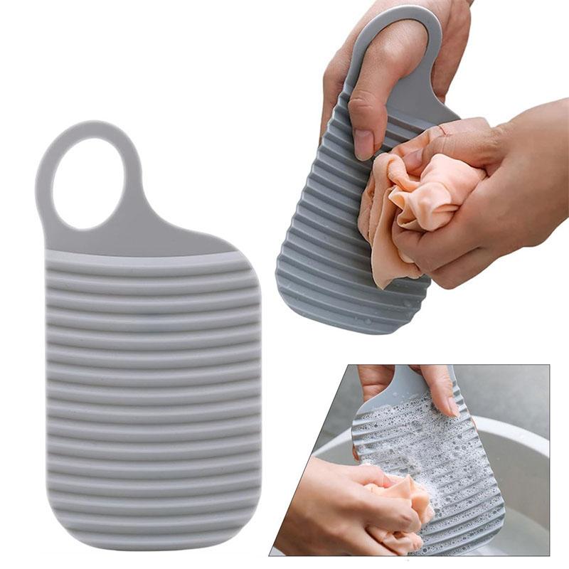 Portable Handheld Washboards for Laundry Mini Travel Wash Board Laundry Tools Non-slip Hanging Washing Board Laundry Accessories