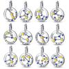 Charms Copper Luminous 12 Constellation Product Series Suitable For Bracelet Do-It-Yourself Women'S Pendant Charms For Jewelry Designing