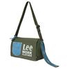New Lee Fabric Crossbody Bag Regular Unisex Army Green/Black/Sand Stone/Coix Seed LE240130M-1