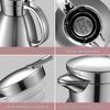European Style 304 Stainless Steel Double-Layer Vacuum Thermos Flask, Large Capacity Roman Pot for Home Use, Anti-Scald.