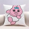 OOpanchu Usagi  Doublesided print Pillow Case Pattern Printed Pillowcase For Living Room Sofa Cushion Cover