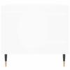 Coffee Table White 90 x 49 x 45 cm Engineered Wood