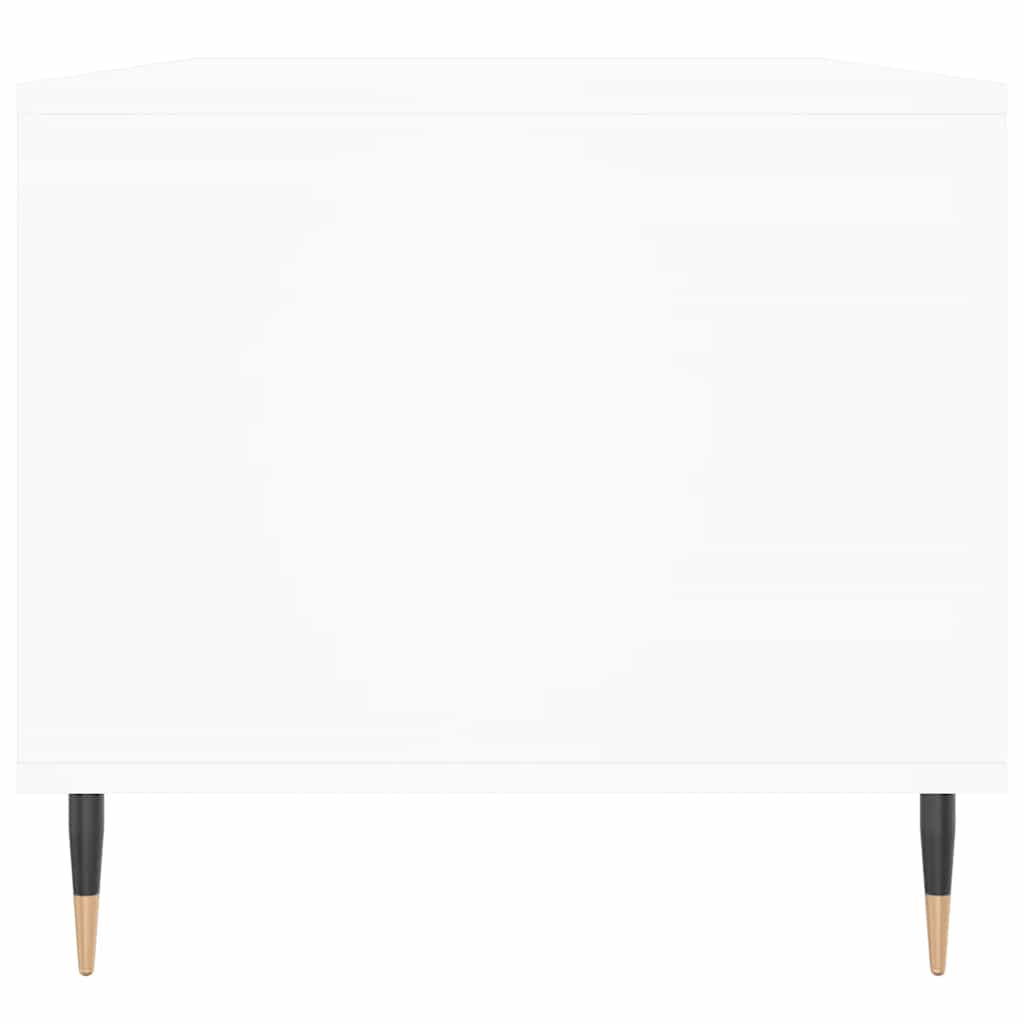 Coffee Table White 90 x 49 x 45 cm Engineered Wood
