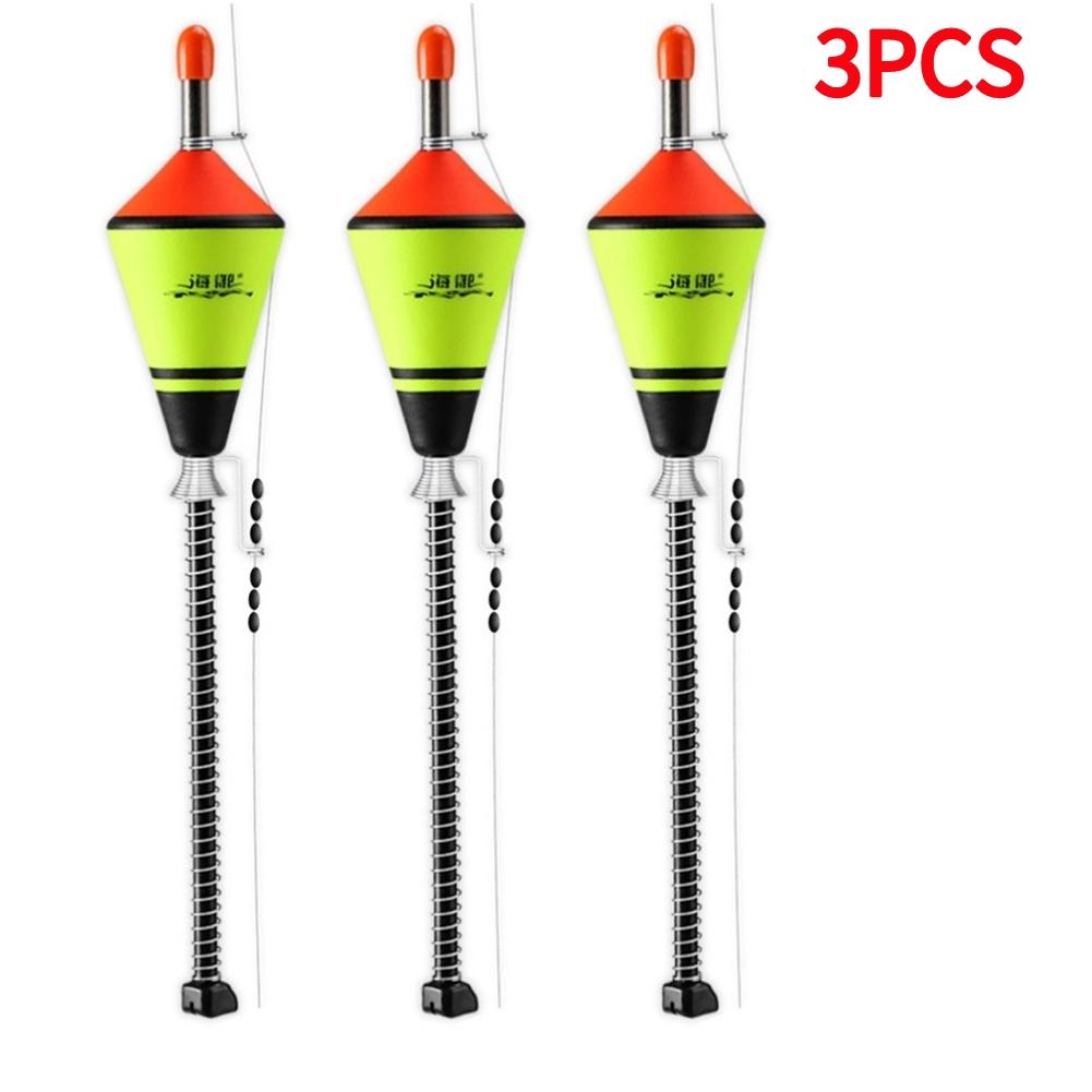Portable Automatic Fishing Float Stainless Steel Fast Bobber Accessories High sensitivity for Fish Artifact Fishing Floats Set