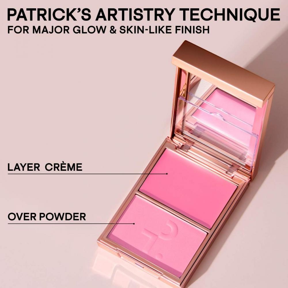 Patrick Ta Double Take Cr Me   Blush Duo em Pó 0,17 Oz