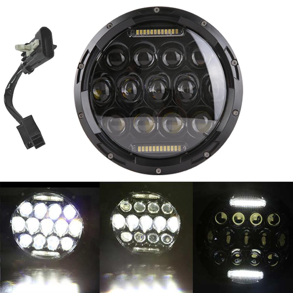 7 Inch LED Motorcycle Headlight for Harley Touring Ultra Classic Electra Street Glide Road King For Yamaha Motorbike Headlamp