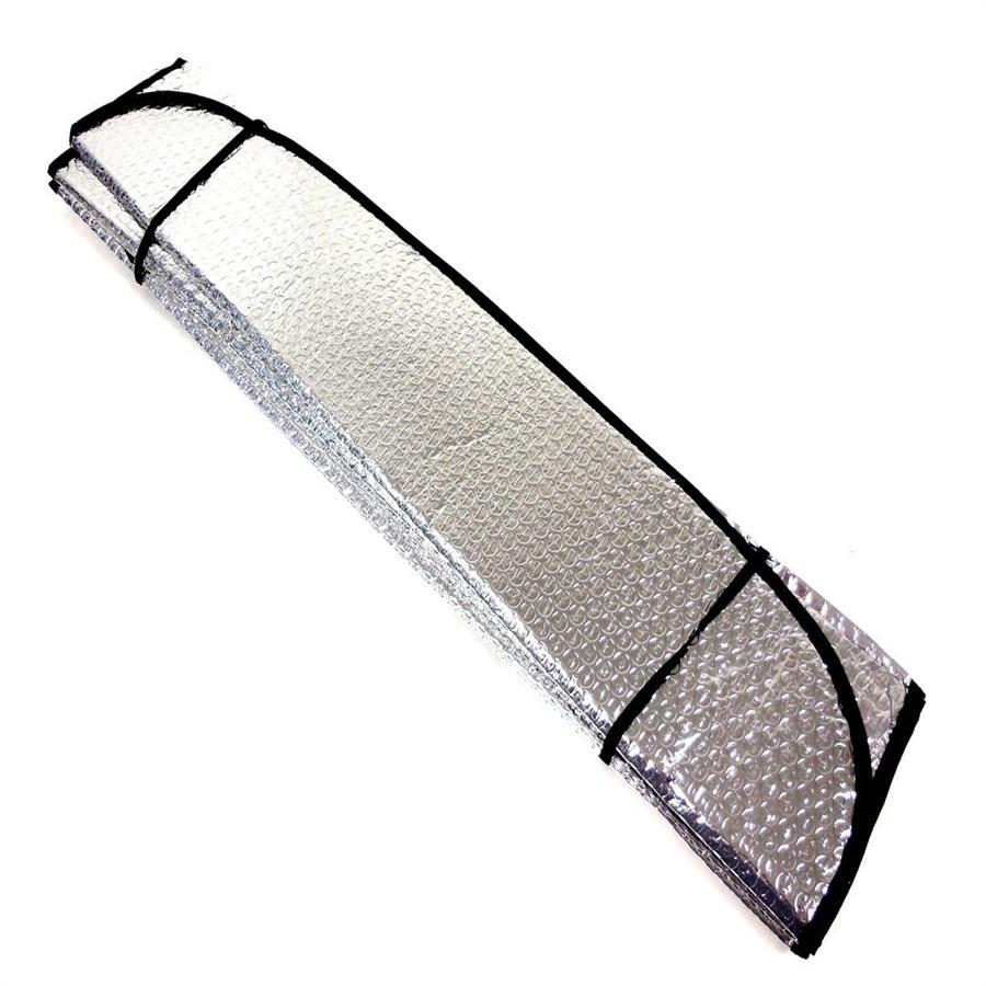 Silver Foldable Sun Shade Windshield Sun Visor Cover Anti-UV Protection 130*60cm
