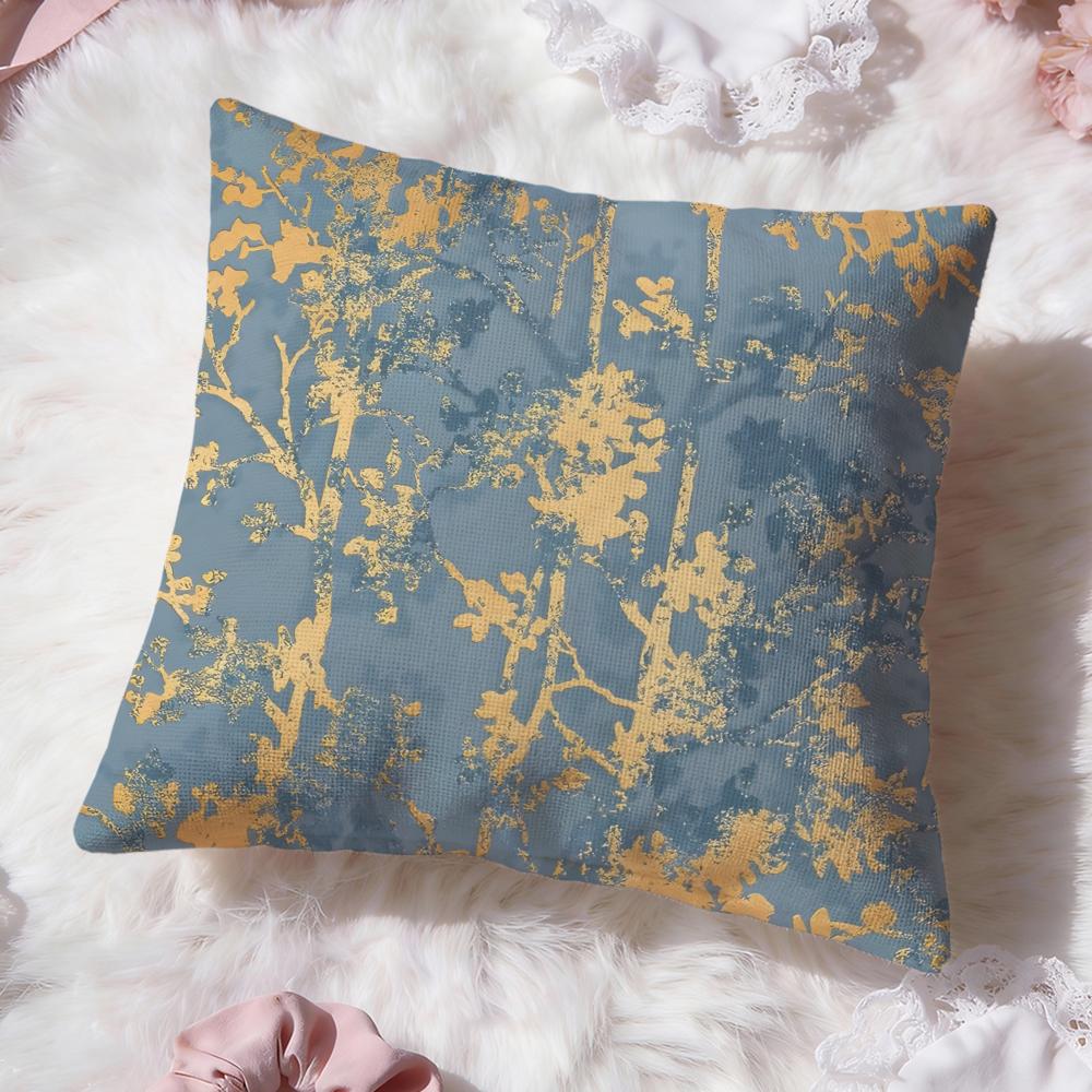 Starry Nebula Texture Cushion Cover Premium Comfort Reversible Pillow Cove Two in One Design for Any Room  Car Interior