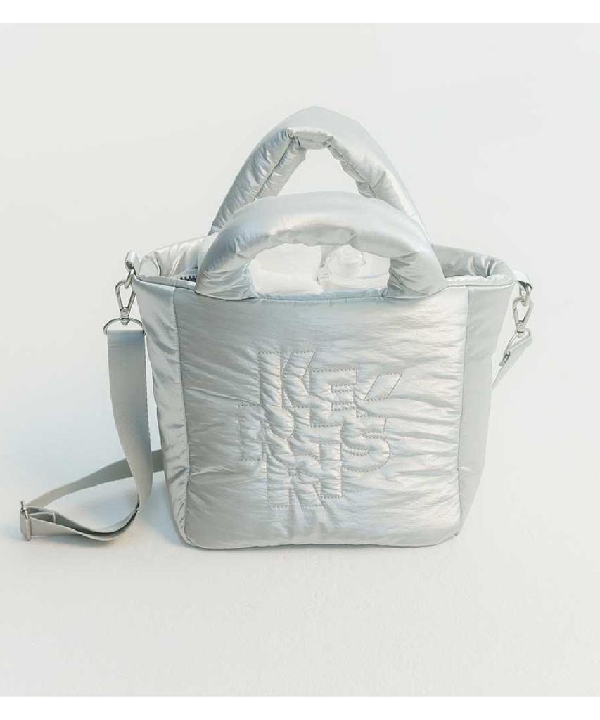 Kerris Carry Moment Padded Tote Bag - Silver (Insulation/Cooling)