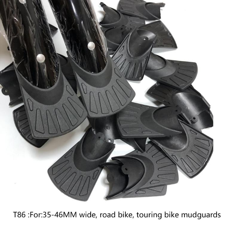 Hochwertige Fahrrad-Schutzbleche Fahrrad-Heck-Schutzbleche Heckabdeckungen Schutzbleche mit Fischschwanz-Design für verschiedene Wetterbedingungen