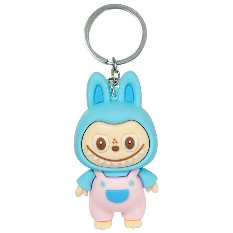 Cartoon Sheep Keychain Cute Sheep Doll Schoolbag Car Key Chain Pendant