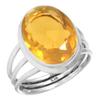 925 Sterling Silber Ring Damen Edelstein Handgefertigter Schmuck Verlobungsgeschenk Amethyst Saphir Topas Citrin Smaragd Granat Iolith Peridot Rubin Geburtsstein