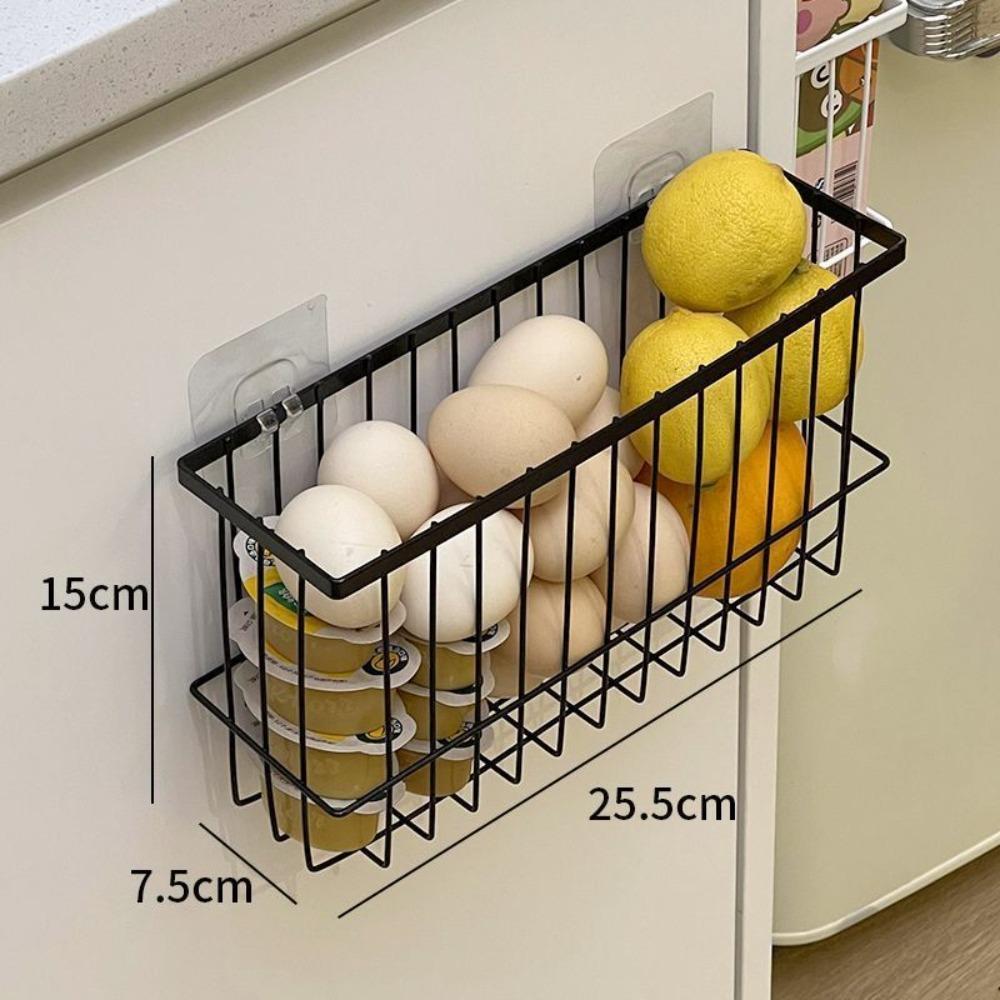 2Pcs Adhesive Cabinet Door Lid Organizer - Food Container & Cup Tumbler Lid Storage, Inside Cabinet Organizer
