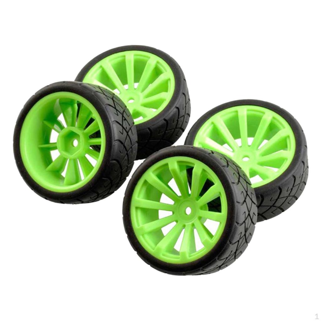 1:10 RC Race Car Tire Truck for 144001 124018 124019 Model Upgrade Parts