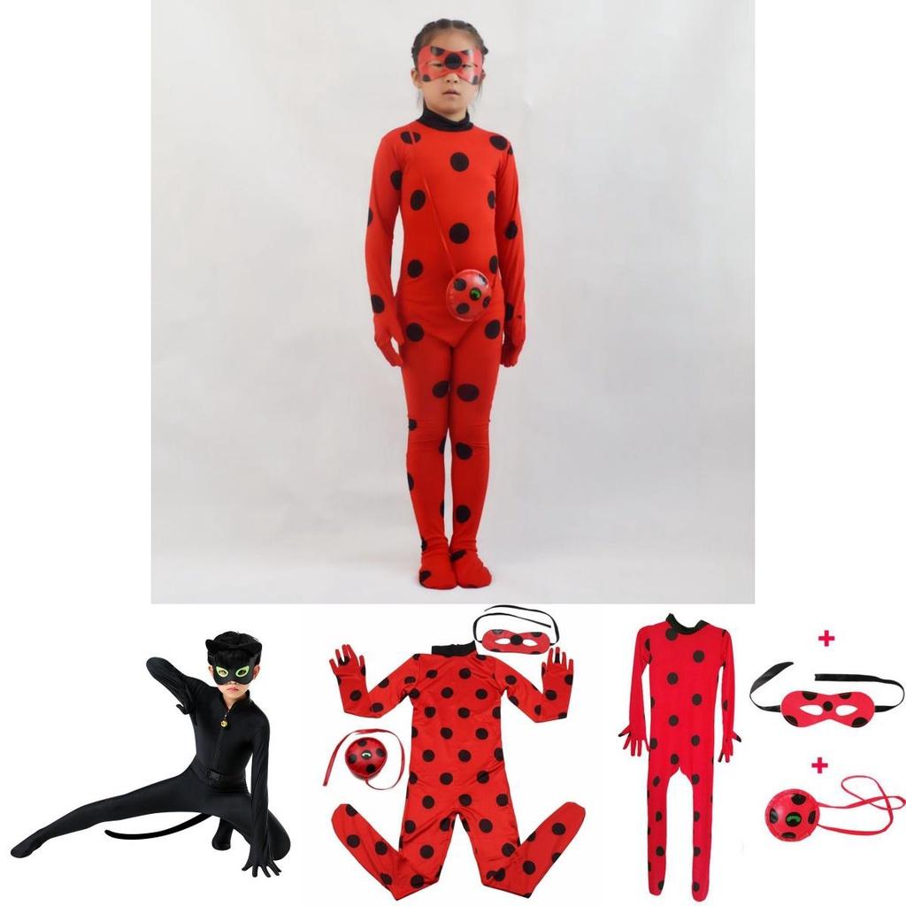 Miraculous Ladybug Cosplay Costume For Kids And Adults Perfect For Halloween And Christmas Parties!