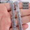 Bande de Strass DIY avec Chaîne à Griffes et Adhésif Double Face pour la Fabrication de Bijoux