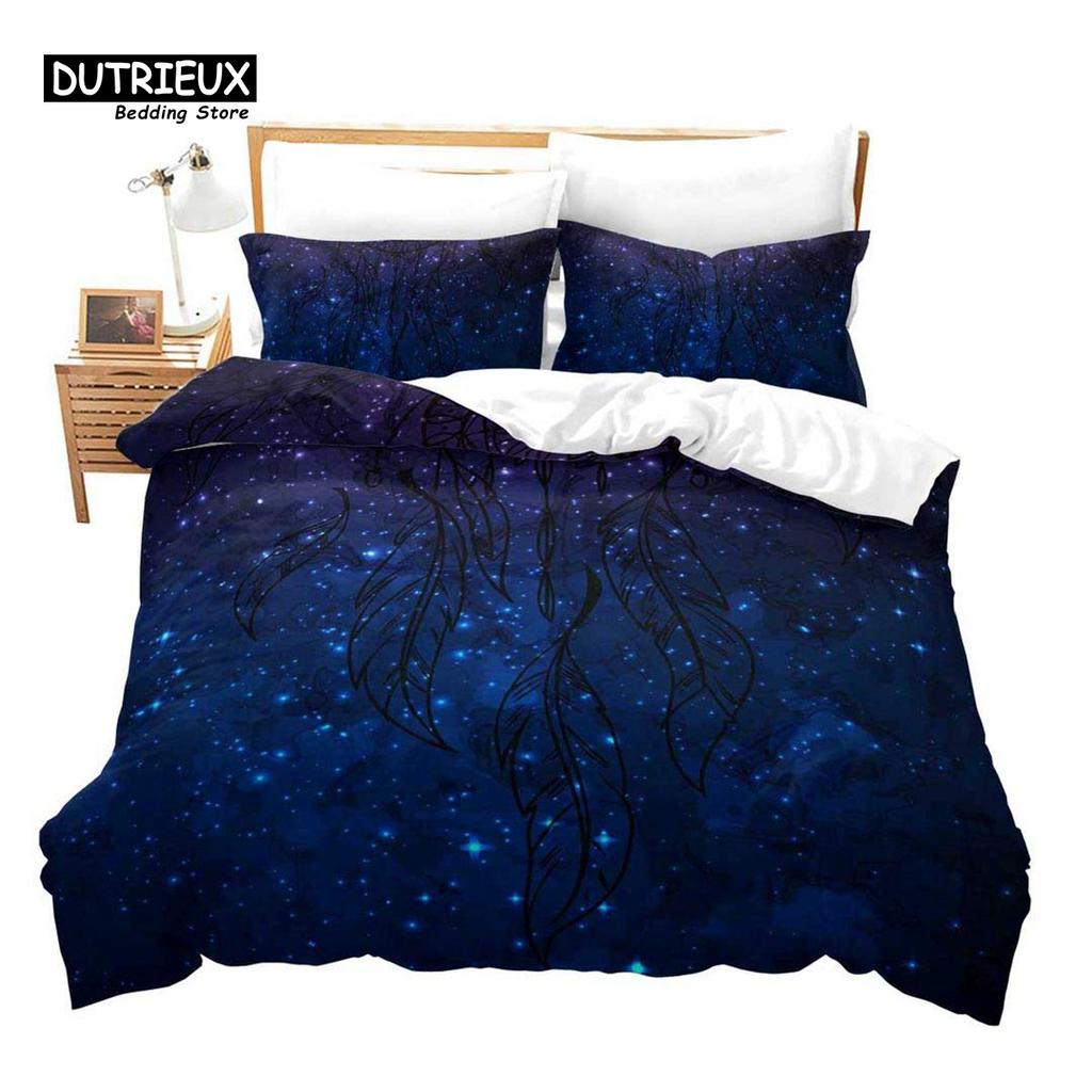 Cartoon Dreamcatcher Duvet Cover Set, 3pcs Bedding Set, Soft Comfortable Breathable Duvet Cover, For Bedroom Guest Room Decor