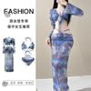 Bikini Four-piece Swimming Suit Female Split Sexy Internet Celebrity Vacation Bohemian Hot Swimsuit