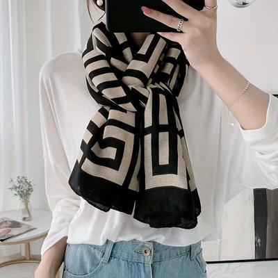 Marca de Lujo de Moda Bufanda Cuadrada de Seda Mujer Satén Corbata de Cuello Pañuelo para el Cabello Bandana Pañuelo de Cabeza Chal Envolvente Hiyab Echarpe