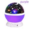 3Colors LED Rotating Projector Starry Sky Night Lamp Sky Romantic Night Light Novelty Valentine Gift ARI