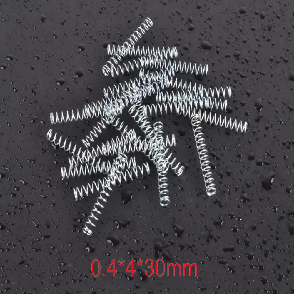 0.4x4mm Small Compression Spring, 10/20/50Pcs Precision Pen Core Return Spring