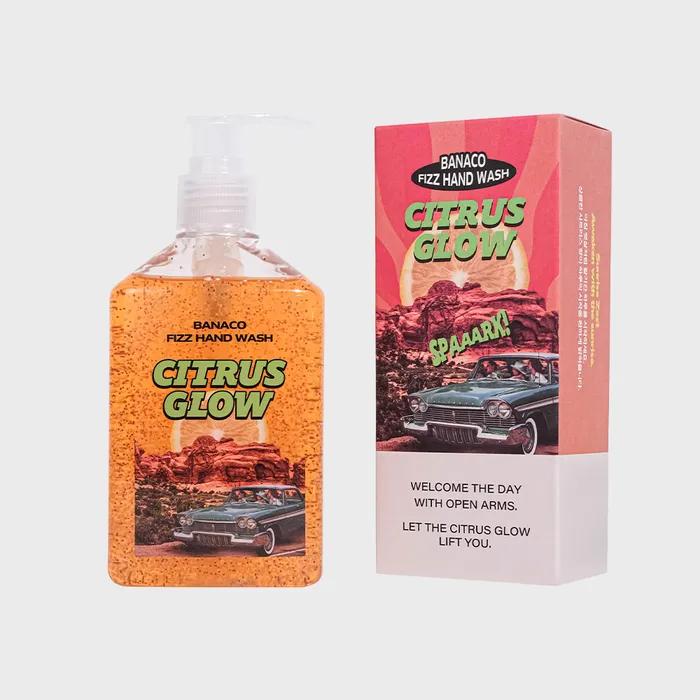 Bananaco Fizz Hand Wash (300ml) Moisturizing Fragrance [Green Note, Oris, Rosemary, Bergamot, Mandarin, Cedarwood]