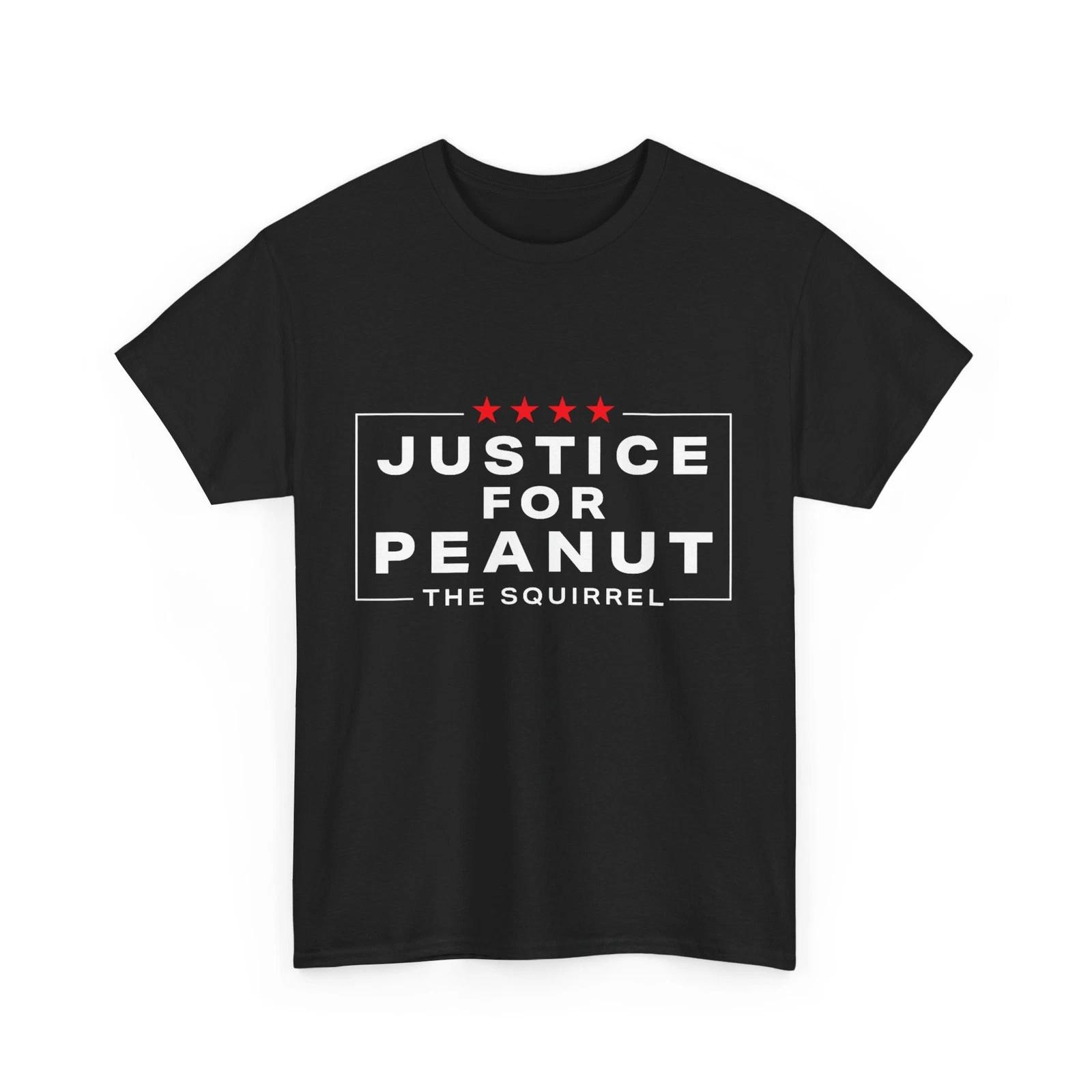 Justice For Peanut The Squirrel Tee - Peanut Squirrel T-Shirt XL