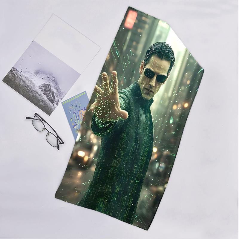 Matrix Fashion Beach Towel: Ideal for Summer Adventures Soft, absorbent and quick drying suitable for swimming and bathing