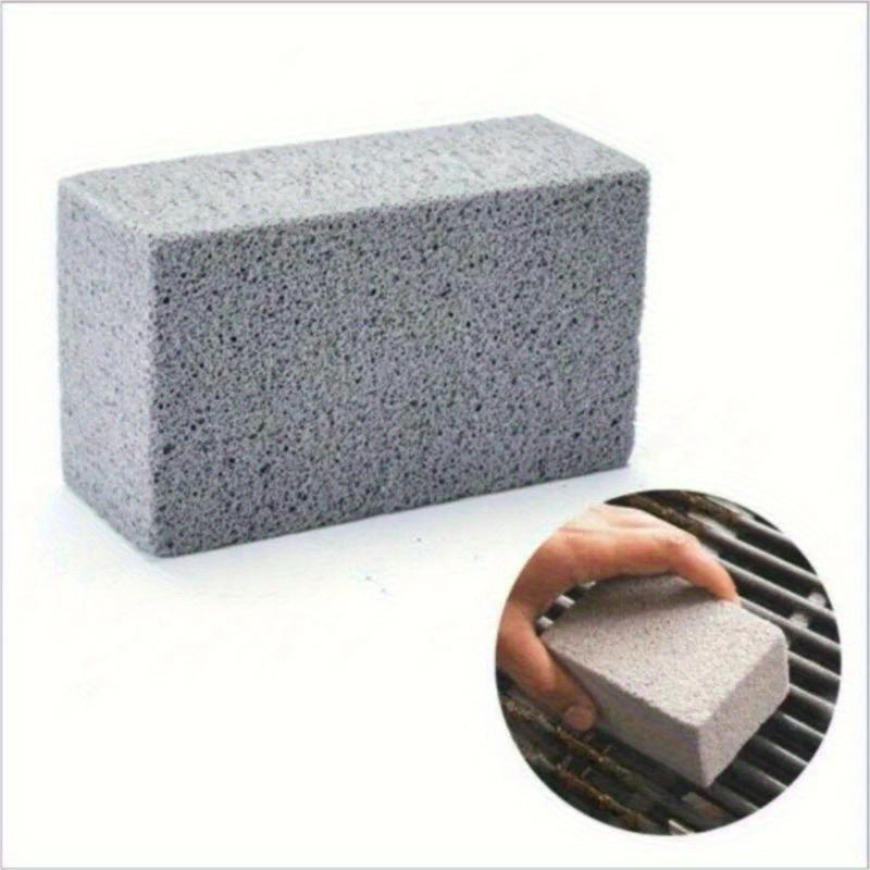 1PCS BBQ Grill Cleaning Brush Brick Block Barbecue Cleaning Stone Pumice Brick for Barbecue Rack Outdoor Kitchen BBQ Tools 2024 New
