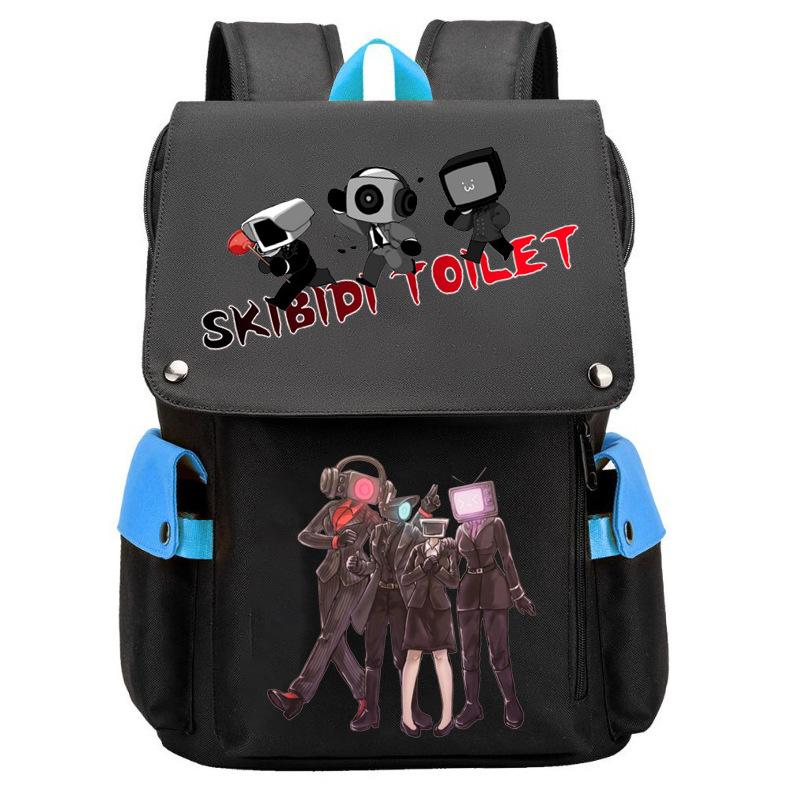 Amazon New Skibidi Toilet Man Student School Bag Children's Backpack