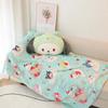 Licensed Sanrio Squishy 2 In 1 Pillow Blanket Cute Kuromi Cinnamoroll My Melody Pompompurin Plush Throw Pillow With 1.5M Blanket