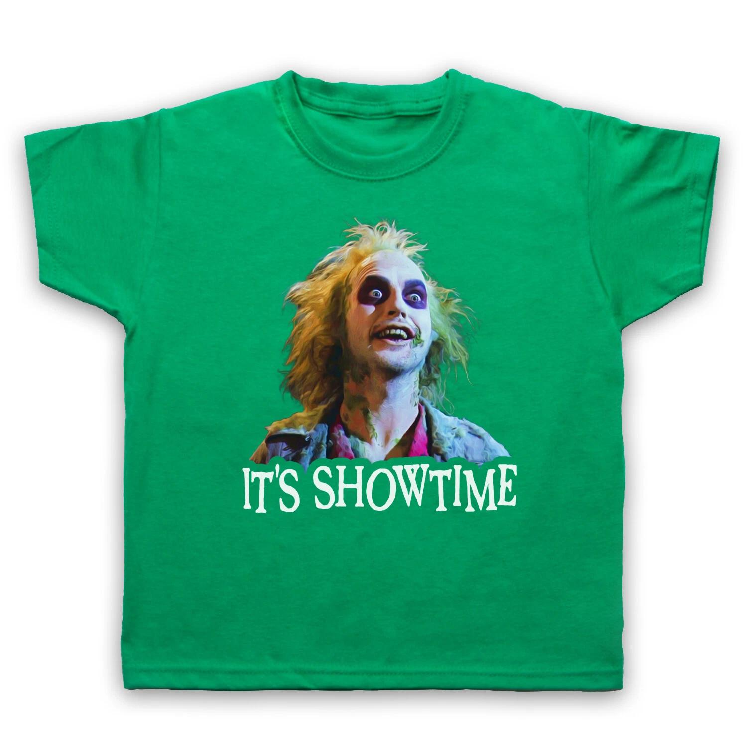 Beetle it s Show Time Paranormal Comedy Horror Juice 80 s Kids T-shirt All Cols 140
