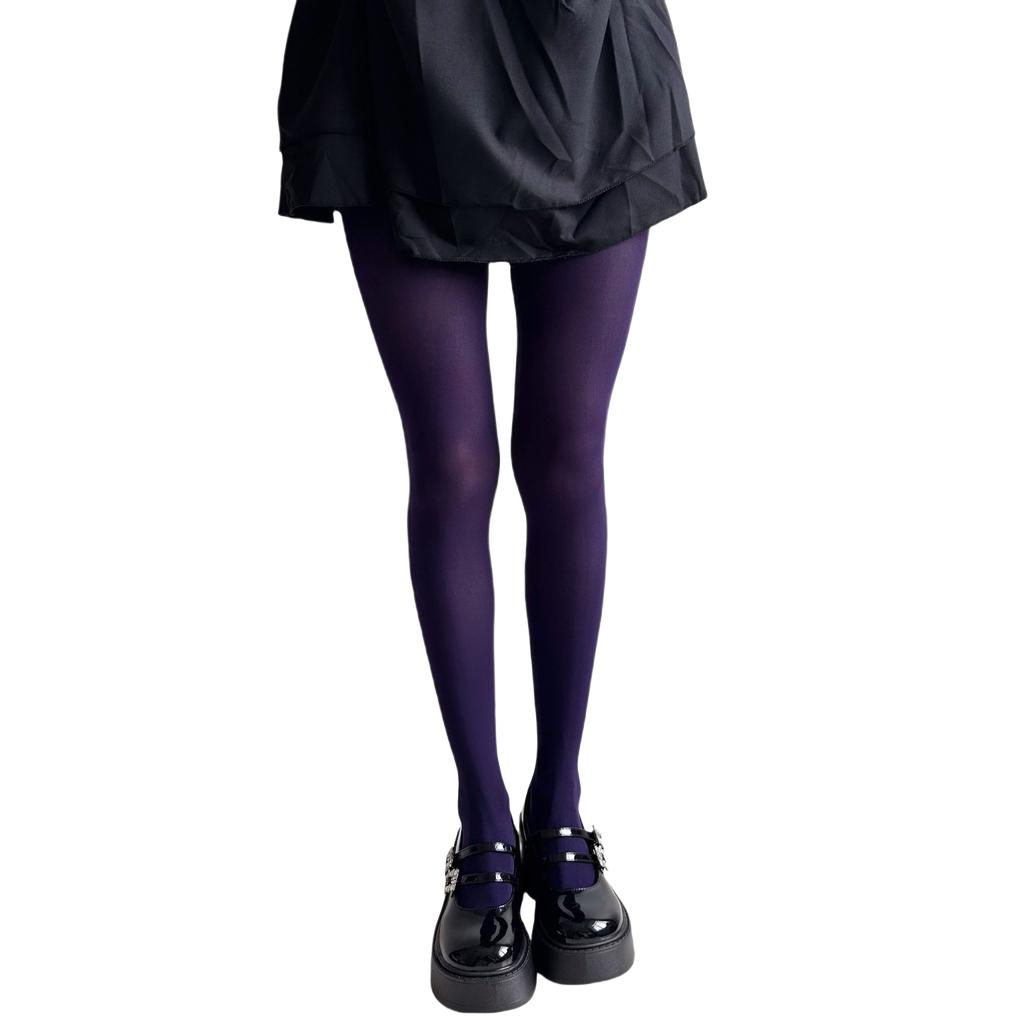New Spring Women's 80D Denier Velvet Opaque Tights Ladies Colorful Tights Stretch Pantyhose Dressing Dopamine Colors