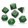 7ks Polyedral Dice Dvoubarevné Polyedral Herní kostky pro RPG Dungeons and Dragons DND RPG D20 D12 D10 D8 D6 D4 Stolní hra