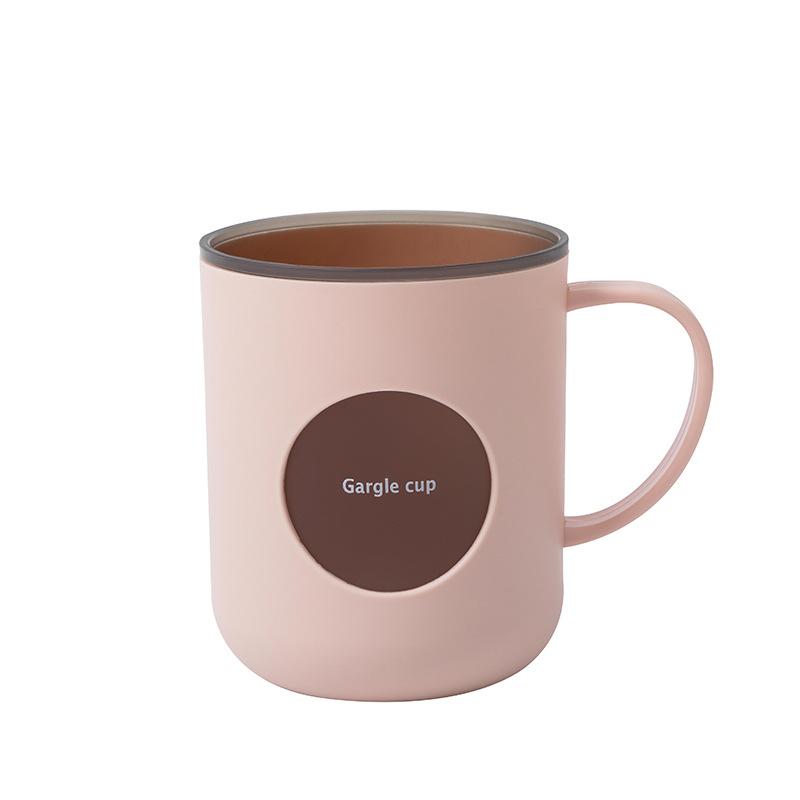 Nordic Plastic Household Toothbrush Cup Storage Holder Couple Portable Travel Mouthwash Cups Water Mug Bathroom Accessories