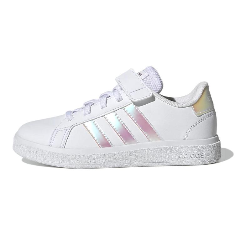 Adidas Grand Court 2.0 Cloud White Iridescent GS GY2327 29
