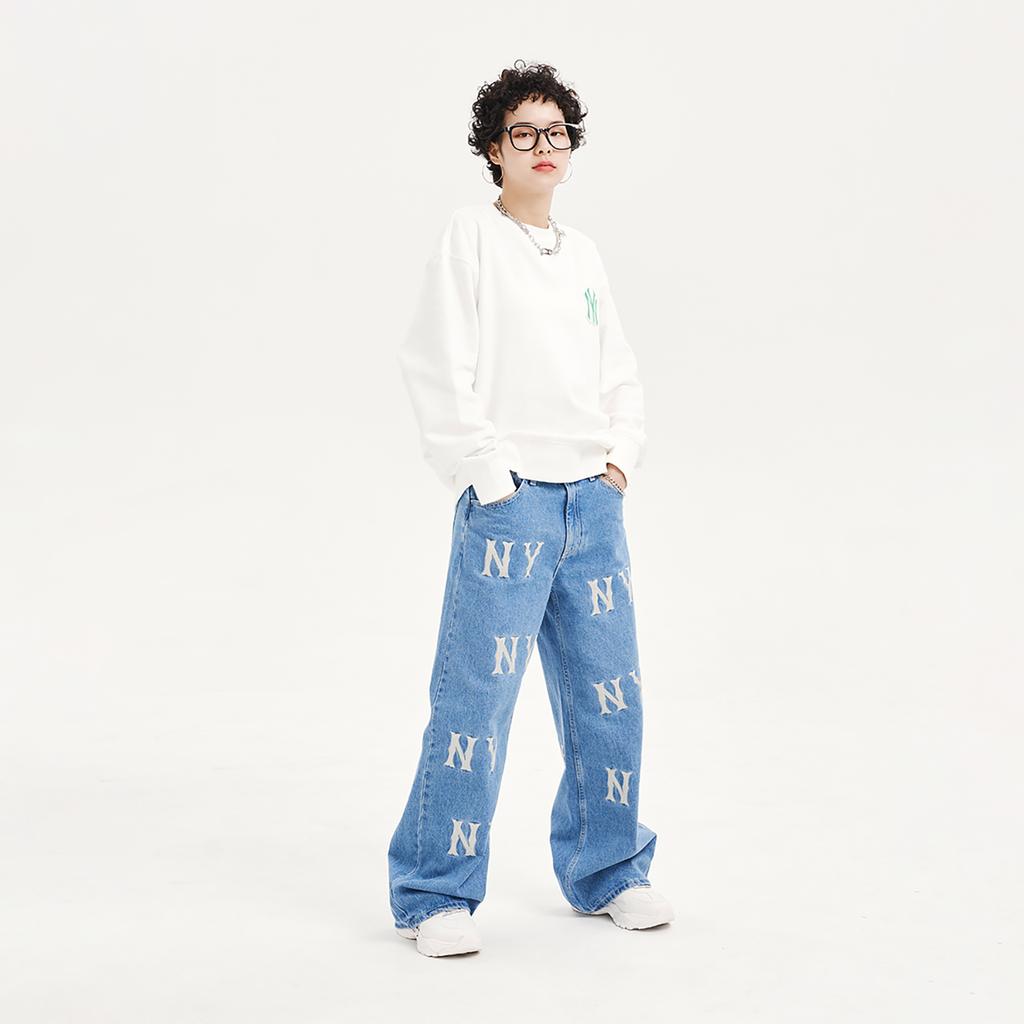 New MLB New York Yankees Sweatshirts Unisex White 3AMTD0131-50IVS