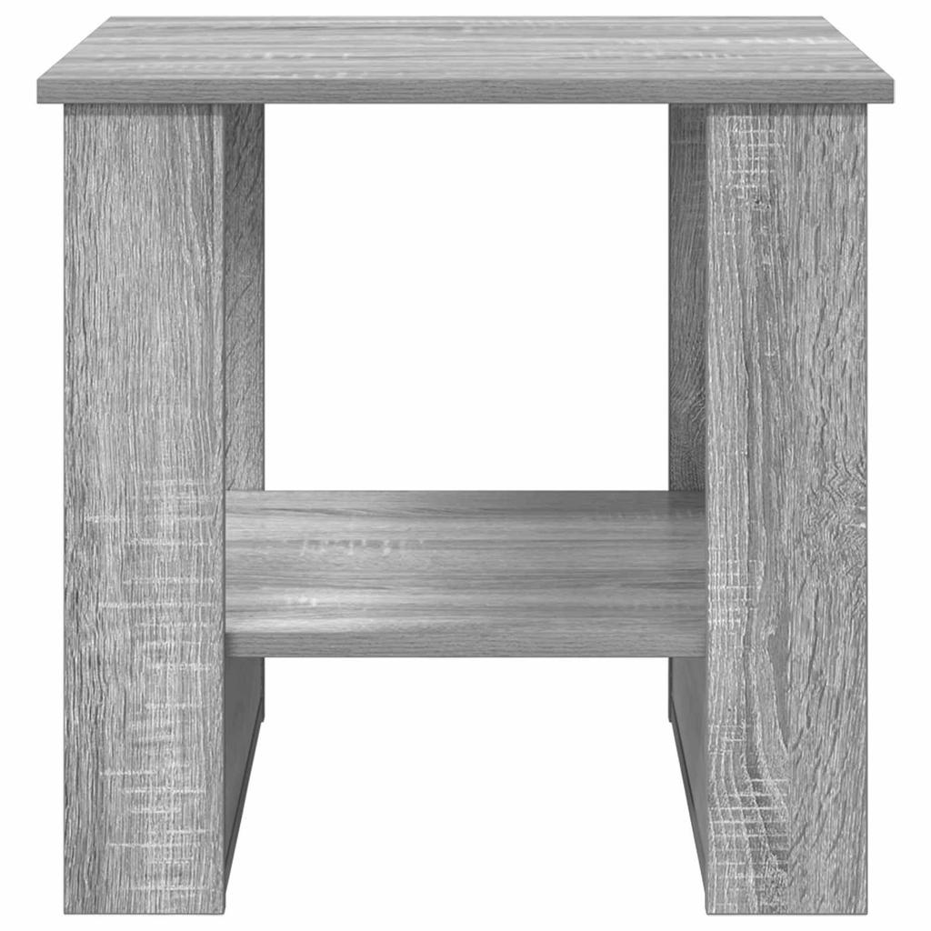 Coffee Table Sonoma Grey 51 x 50 x 50 cm Engineered Wood