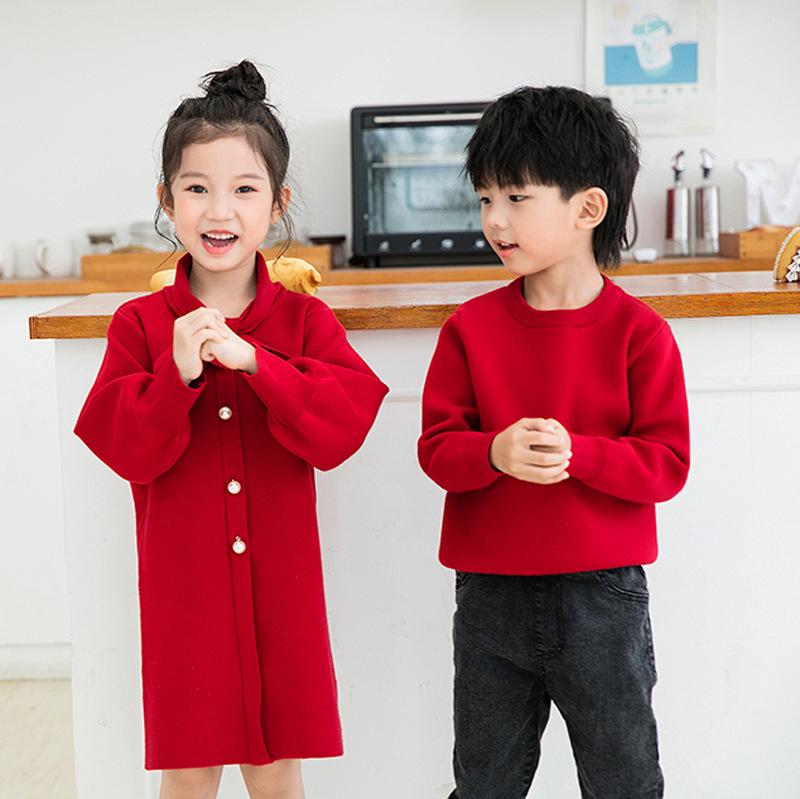 High-End Eltern-Kind-Pullover für die ganze Familie: Winterliche Styles für Familien mit drei oder vier Personen, Mutter-Sohn, Vater-Sohn, Mutter-Tochter.