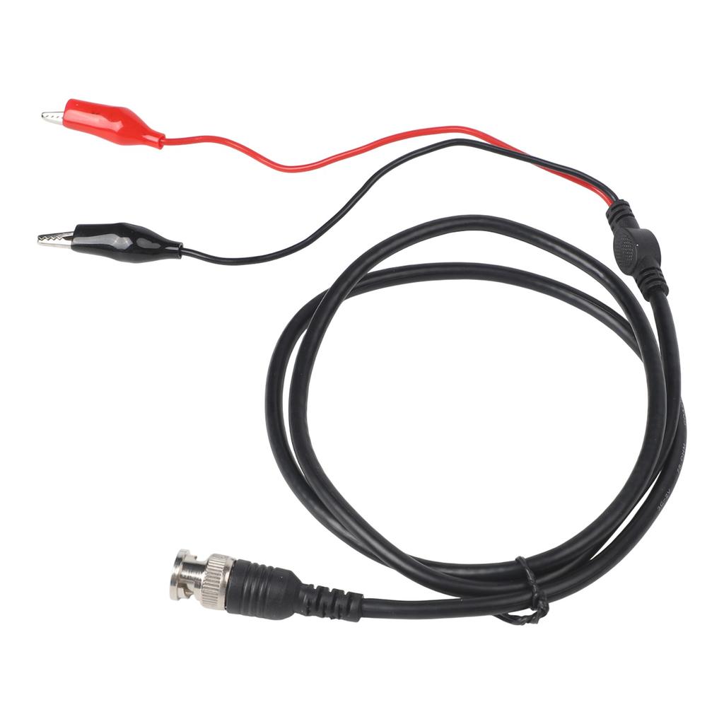 Test Hook Cable Signal Connection Probe Black BNC Male To Test Hook Cable Strong Clamping Force Black And Red Color