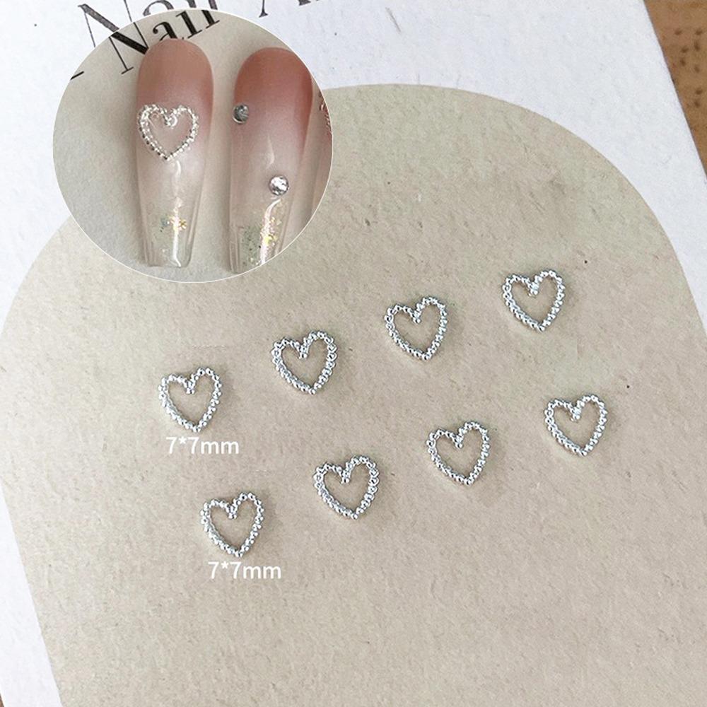 

10Pcs/Bag Super Shiny Love Nail Decals Mini Nail Art Decorations DIY Manicure Designs Supplies A