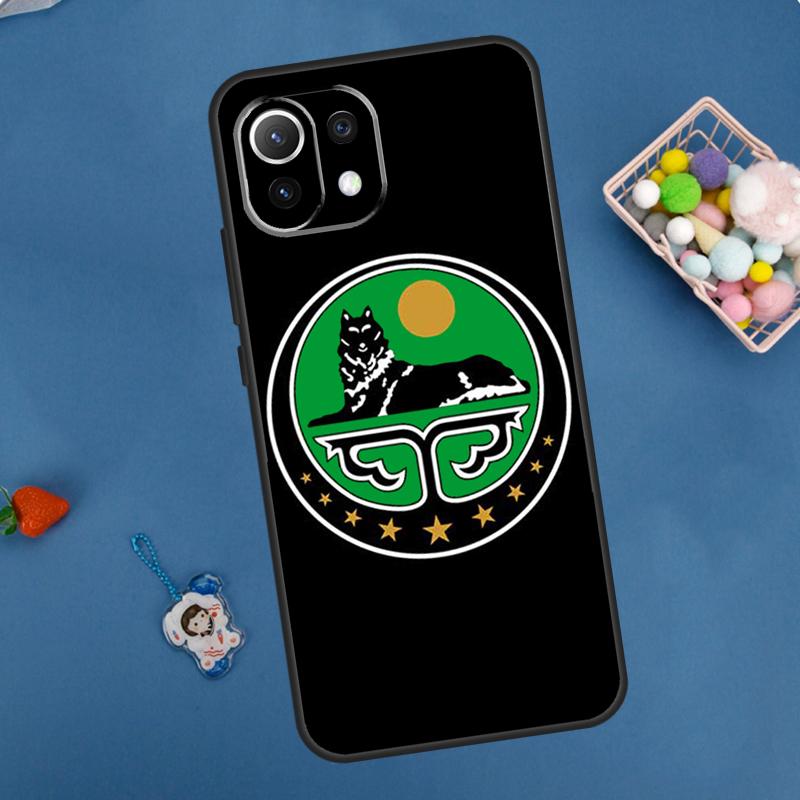 Chechen Wolf National Flag Case For Xiaomi 13 14 15 Ultra 11T 12T 13T 14T Pro POCO X7 Pro X3 X5 X6 M6 F5 F6 Pro Cover