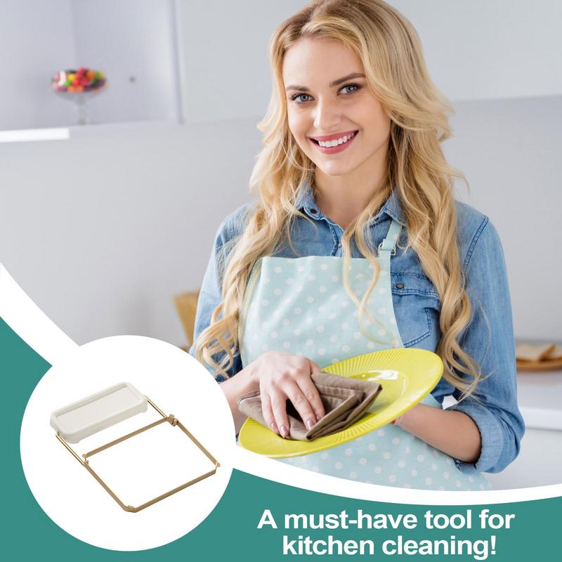 Faltbares Küchenspülbecken-Filtergestell Sieb Netzbeutelständer Abfall Müllnetzregal Verstopfungsschutz Einweg-Müllnetzbeutel