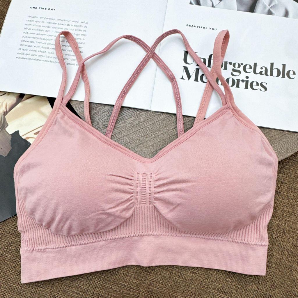 Large Size Beautiful Back Bra Wrap Tube Top Yoga Vest for Women