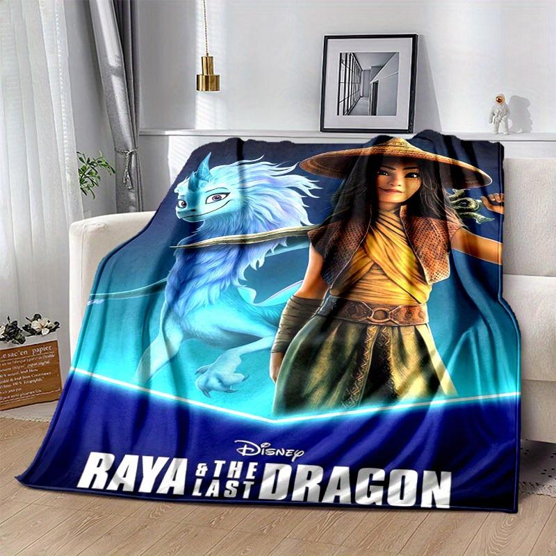 1pc, Disney Raya & The Last Dragon Home Decorative Blanket, Soft Throw for Couch, Bed, Travel, Camping