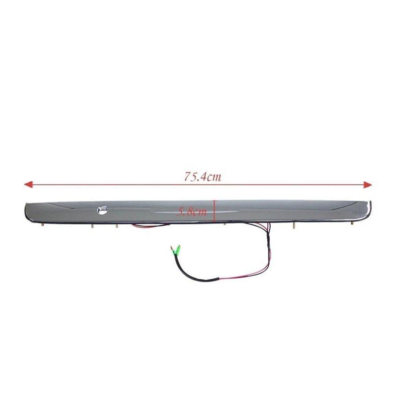Chromuota apdaila Tinka Toyota Hiace 2005-2018 Galinių durų bagažinės dangčio apdaila 76811-26160 76811-26130 Automobilio dalys