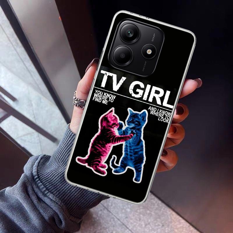 TV Girl Album Phone Case For Xiaomi Redmi Note 10 11 12 13 14 15 Pro Plus 11S 12S 14S 11T 11E 10S Soft TPU Back Cover Redmi Note