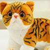 Simulated Kitten Plush Doll Lifelike Stuffed Animal with Air-Purifying Bamboo Charcoal Skin-friendly Cat Plushies Gifts for Girls Boys