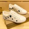 Fashion Spring Autumn Male Skateboard Footwear New Arrival Men's Leather Sneakers Fashion Trendy Running Sports Shoes Comfy Casual Shoes
