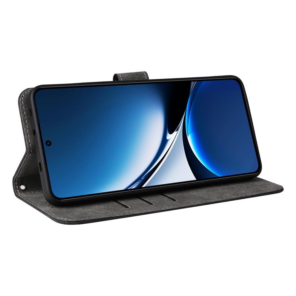 For Xiaomi Poco X7 Pro 5G/Redmi Turbo 4 5G Wallet Case RFID Blocking PU Leather Cover Viewing Stand